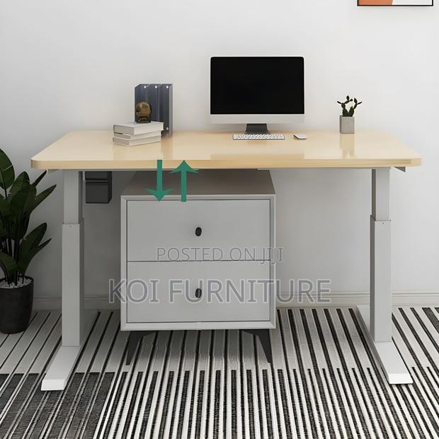 Office Desk; Ergonomic Design 120cm Adjustable Desk - thumbnail 4