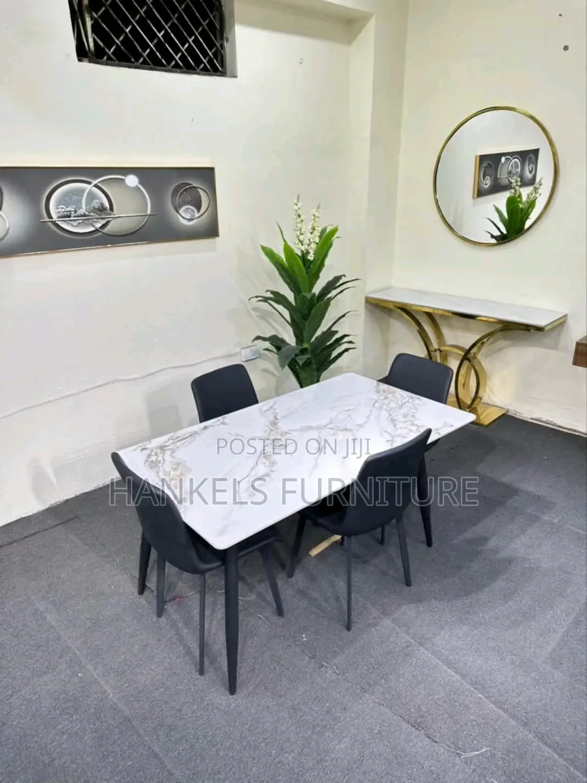 Stylish Modern Luxury Dining Set – Sleek and Sophisticated Look