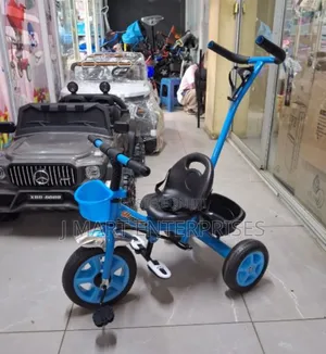 Kids Tricycle With Push Handle