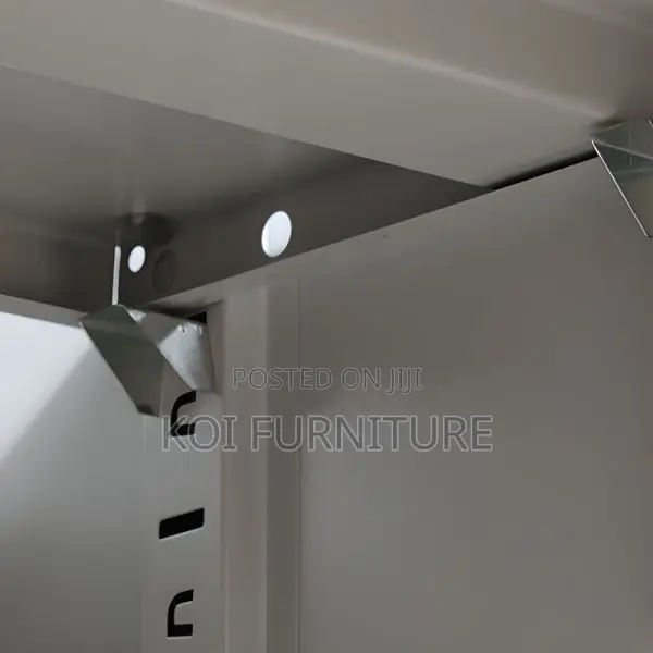 Office Cabinet; Durable Steel Executive Cabinet With Two Doors