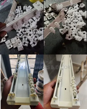 Aluminium Curtain Rails Runners for Double Rails