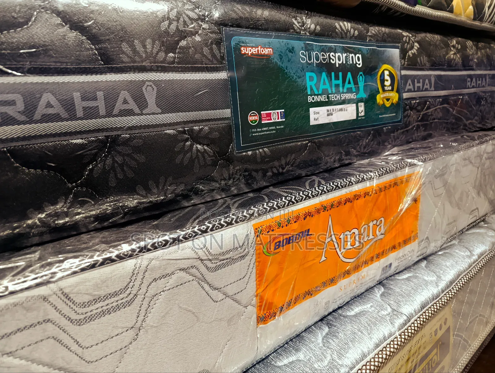 Top Quality and Durable Mattresses With 10years Lifespan.
