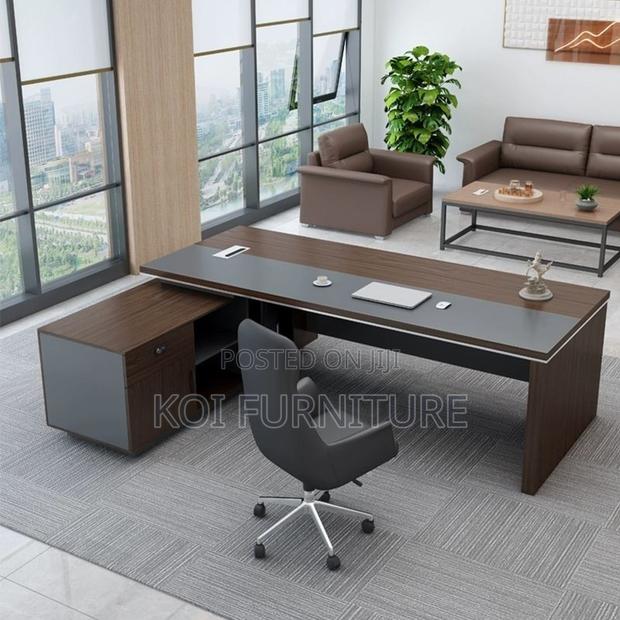 Office Desk; 1.8m Executive Modern Aethestic Office Desk - thumbnail 6