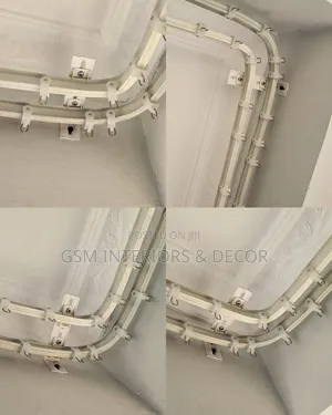 Aluminium Bendable Curtain Rails in Modified Pairs