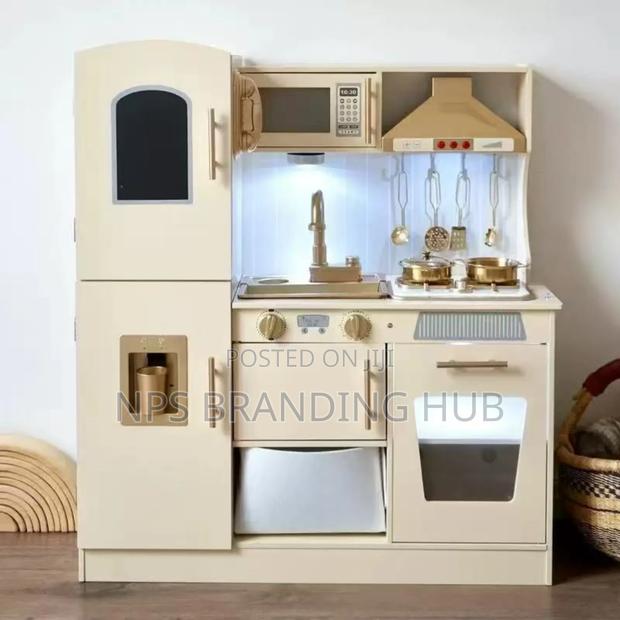 Kitchen Wooden Toy For Kids Playset G.L.K