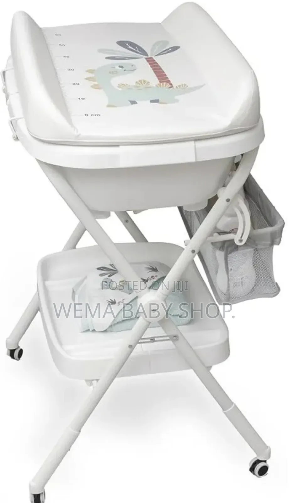 2 in 1 Foldable Baby Bath and Changing Station With Ergonomic Height.