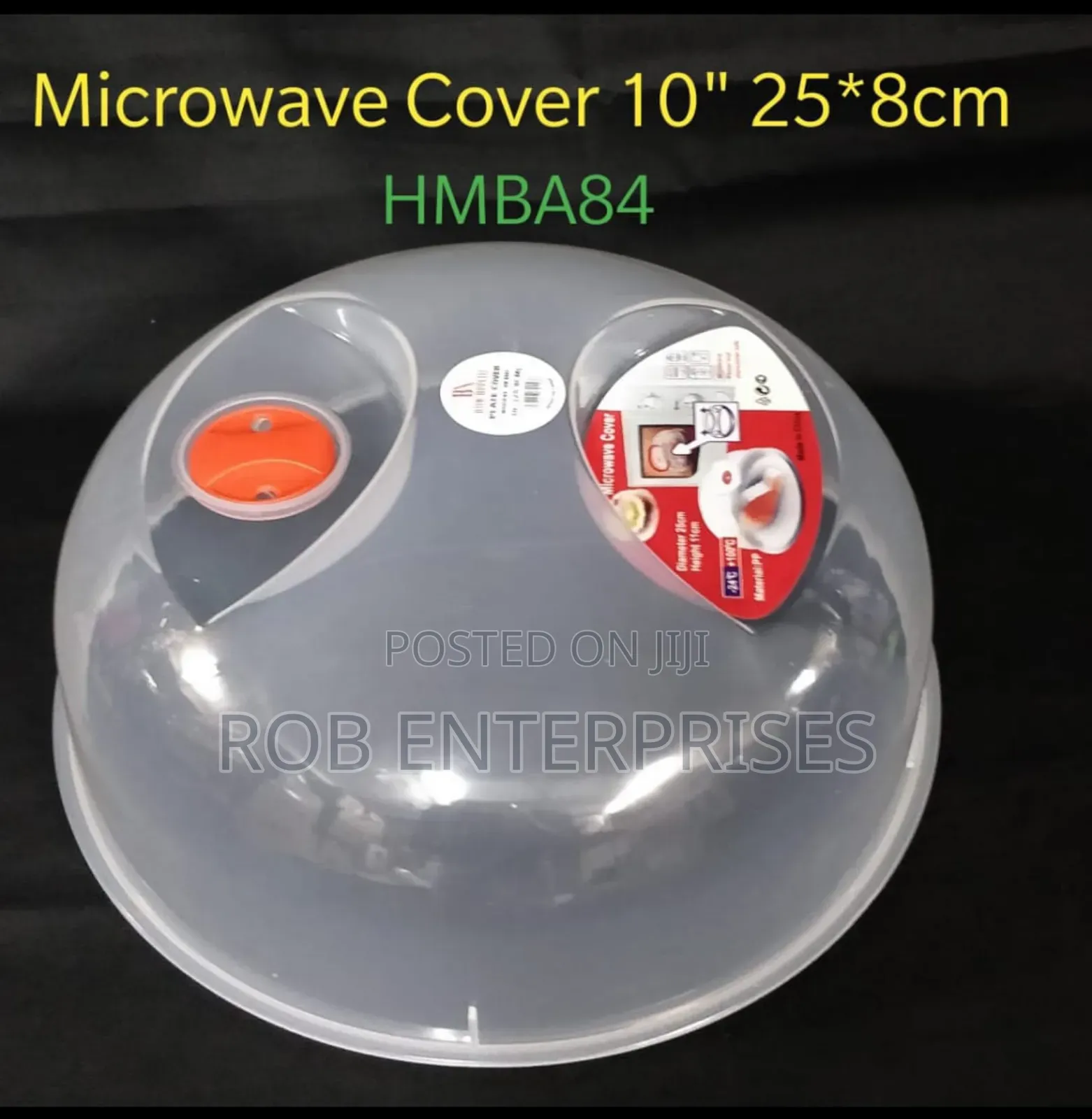 10" Microwave Plate Cover