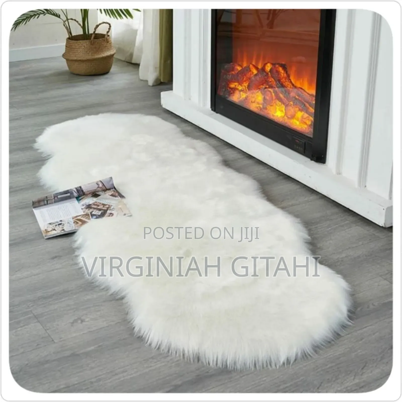 Faux Fur Indoor Rug