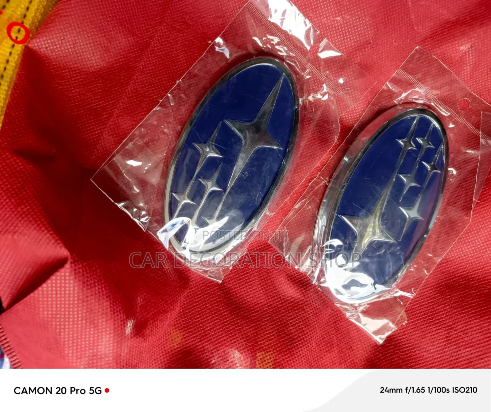 14cm Boot or Grill Replacement Subaru Blue Logo