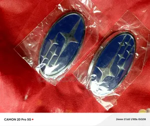 10cm Subaru Self Adhesive Stick on Oval Logo