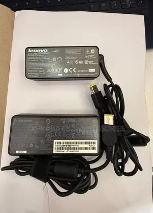 Lenovo Thinkpad 65w Ac Adapter With a Square Usb-Style Connector.