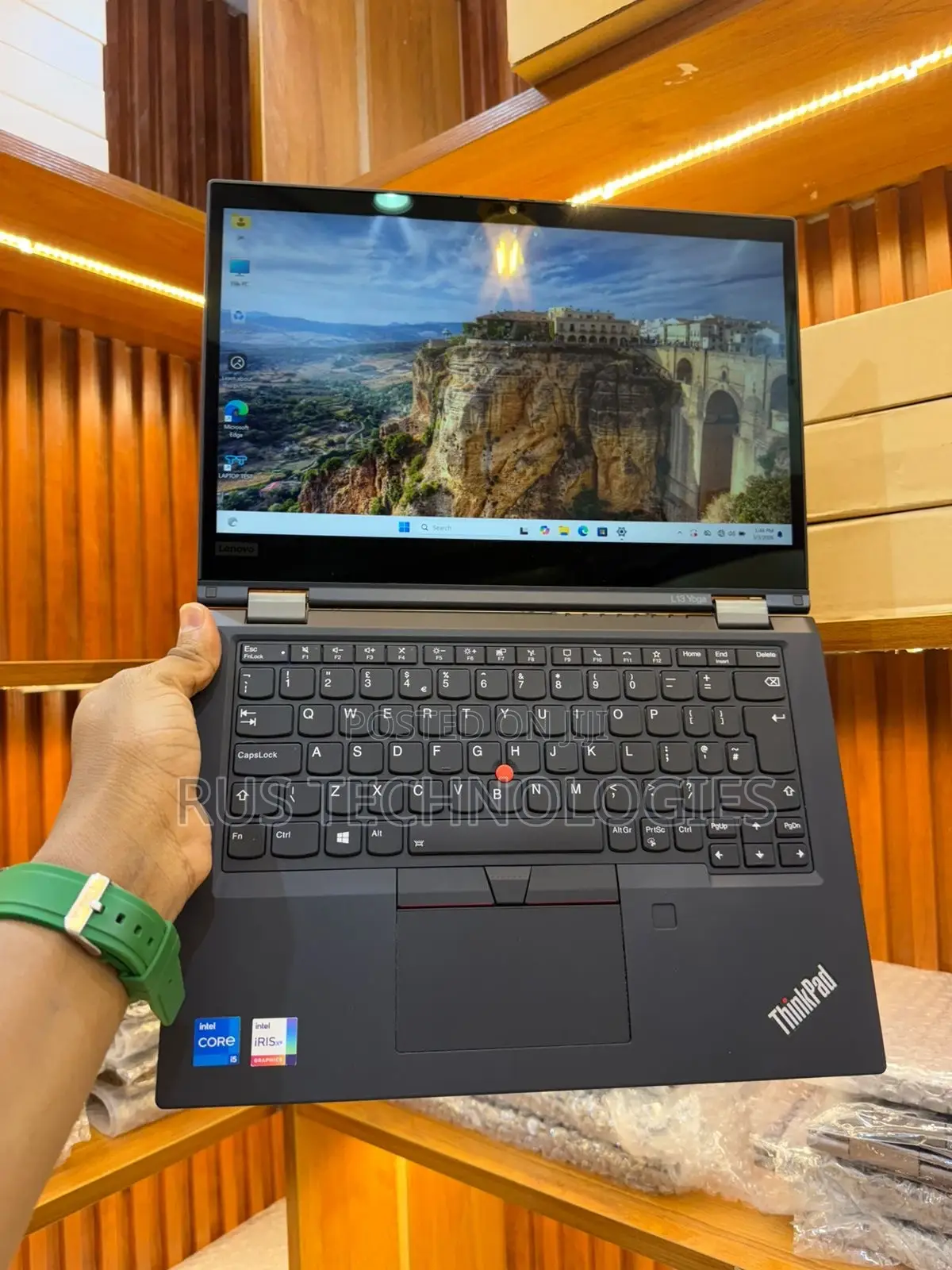 New Laptop Lenovo ThinkPad L13 Yoga 16GB Intel Core i5 SSD 256GB