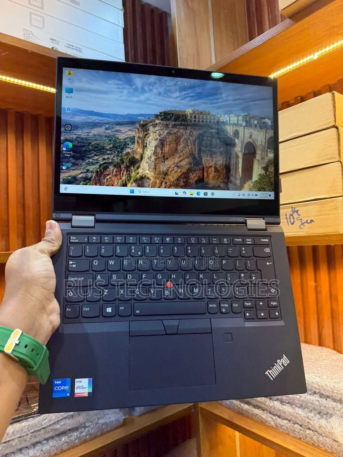 New Laptop Lenovo ThinkPad L13 Yoga 16GB Intel Core i5 SSD 256GB