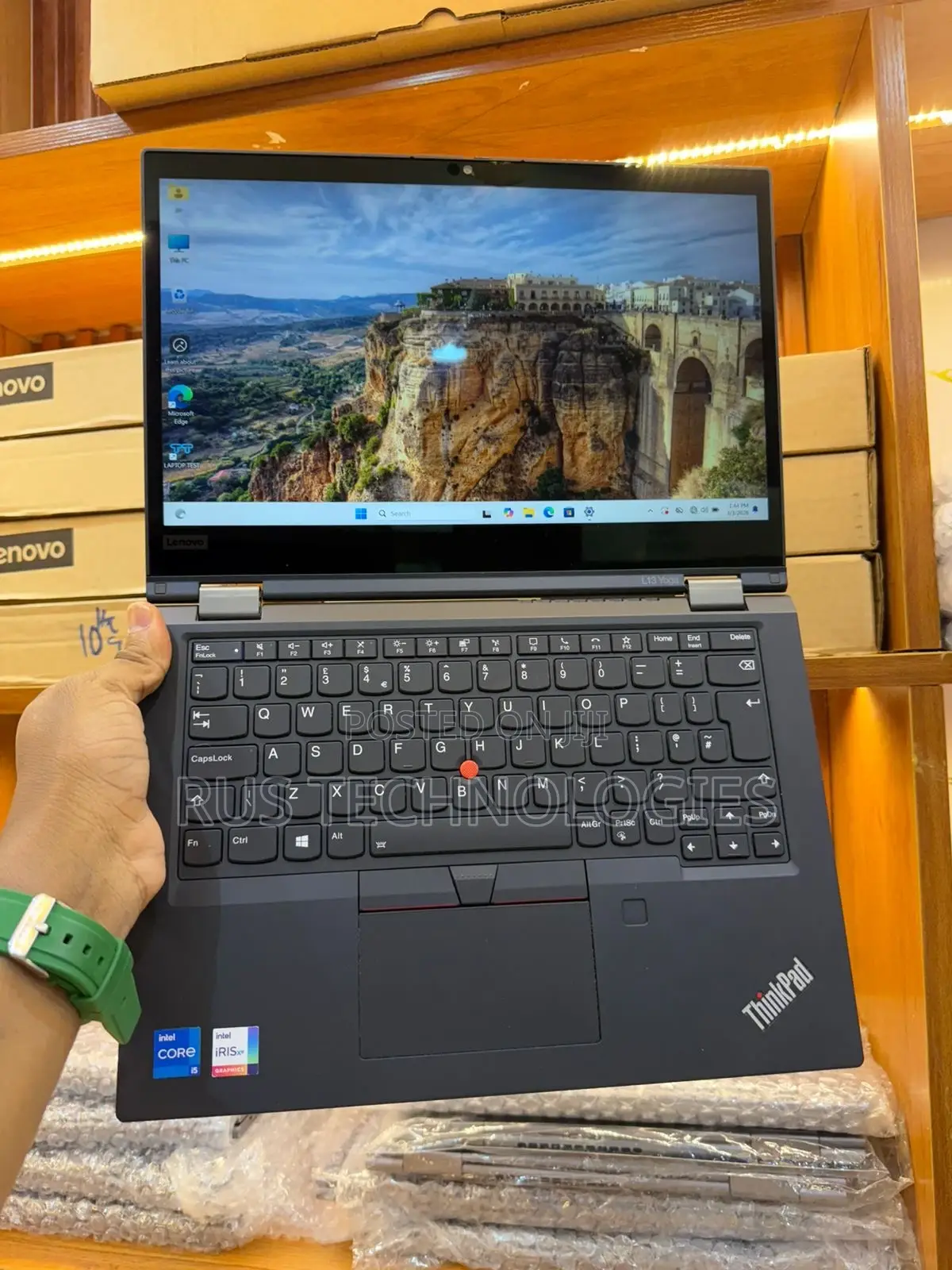 New Laptop Lenovo ThinkPad L13 Yoga 16GB Intel Core i5 SSD 256GB