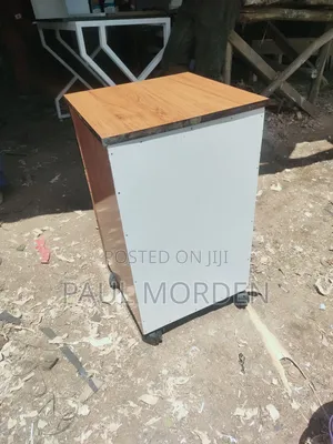 Premium Wooden Mobile Drawer Cabinet_lockable 3 Drawer