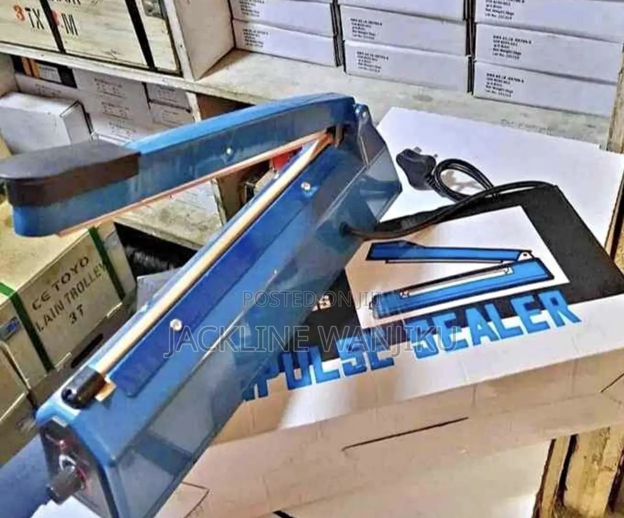 200ah Impulse Sealer/ Paper Sealing Machine/ Paper Sealer Machine 200