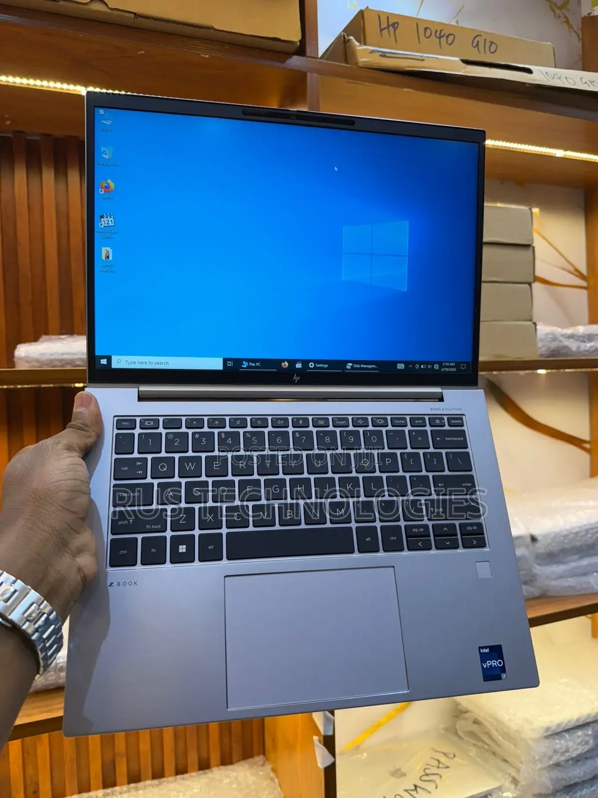 New Laptop HP ZBook Firefly 14 G10 16GB Intel Core i7 SSD 512GB