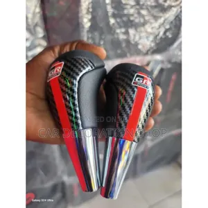 Gr Carbon Fiber Leather Racing Gear Shift Knob