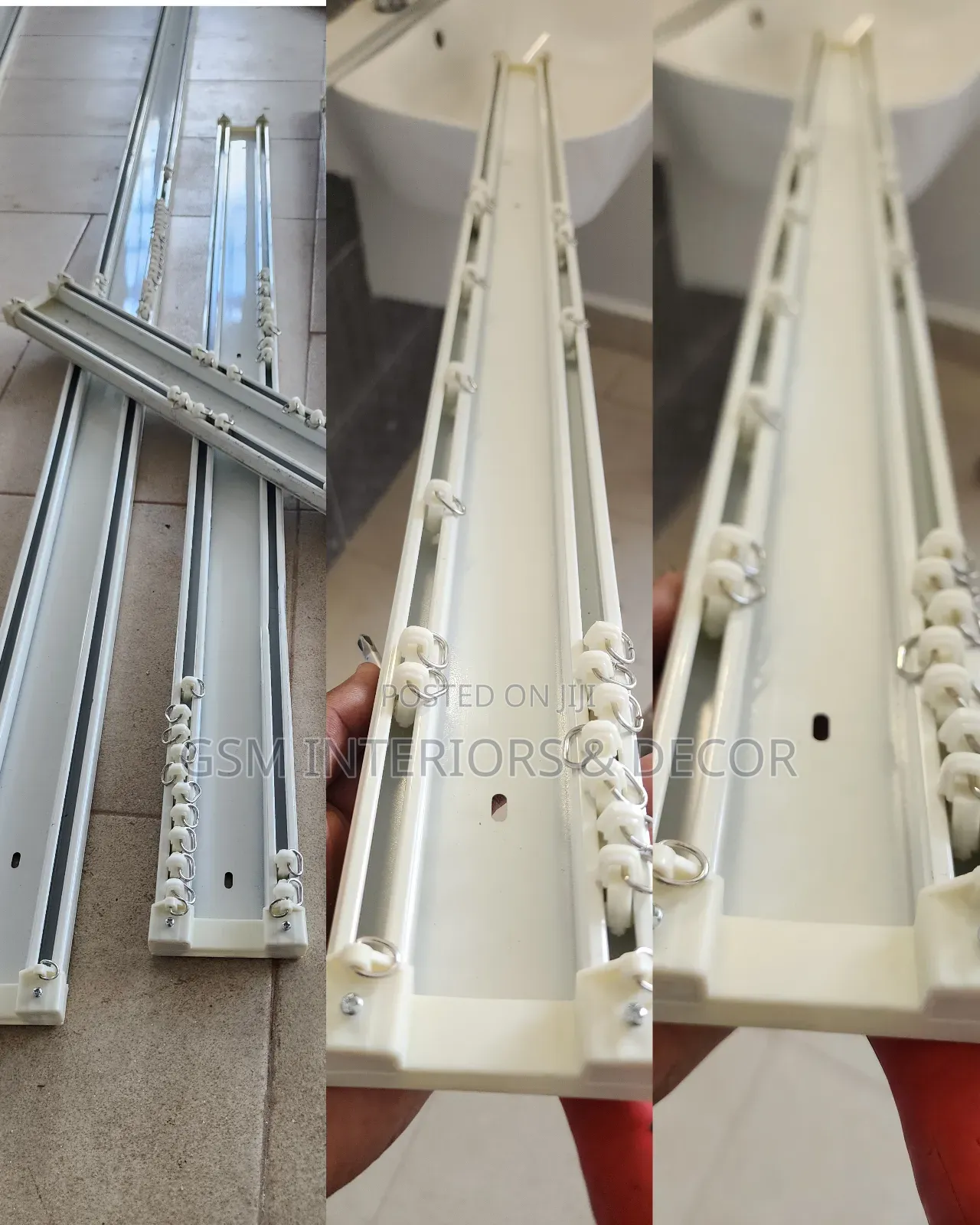Aluminium Double Curtain Rails Made in China