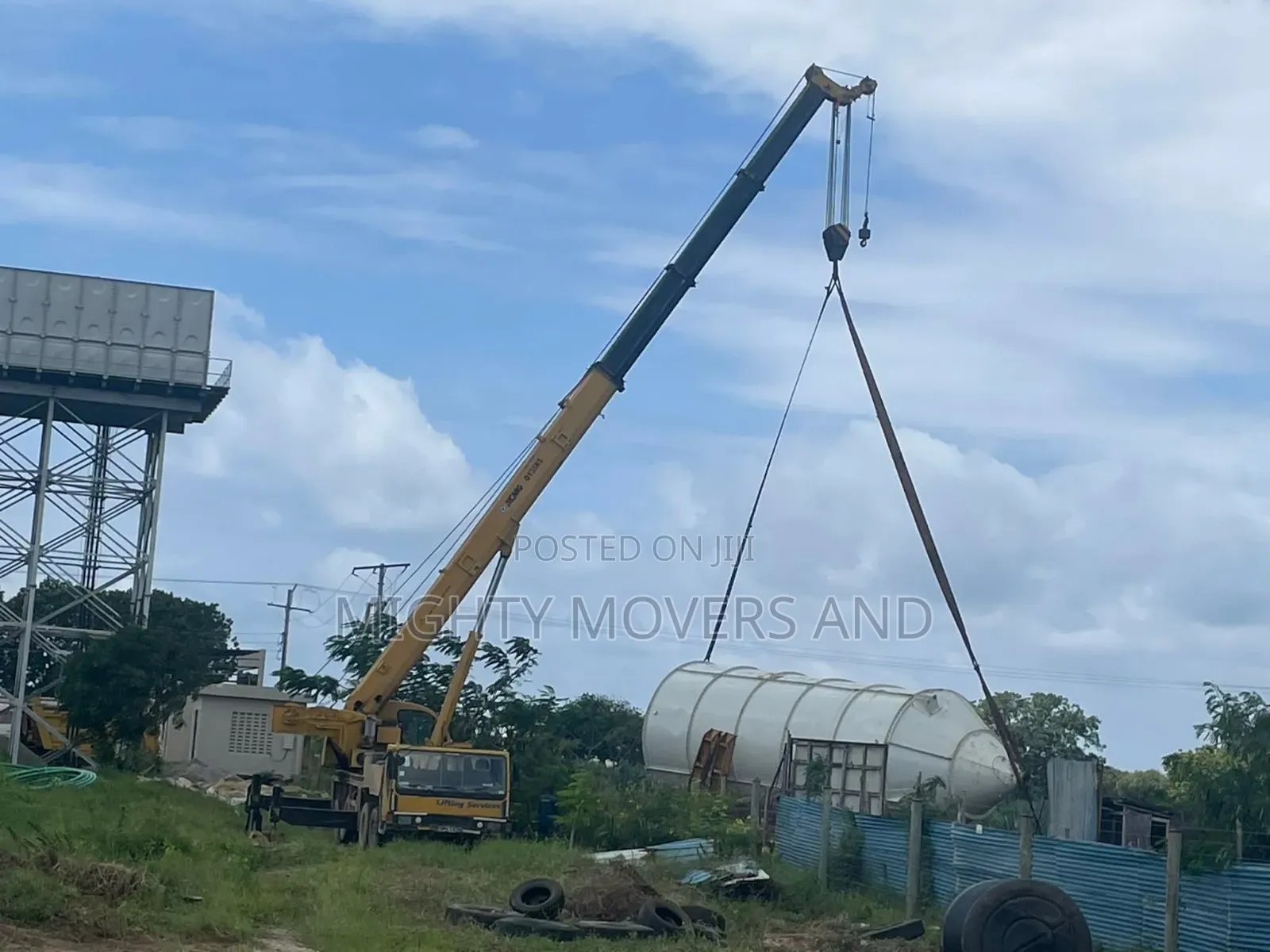 Cranes Accessible for Industrial Lifting Services