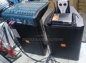 8 Channels JBL Sound System Complete With JBL Wireless Microphone.