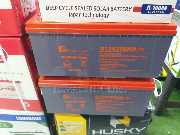 Felicity 200ah 12v Gel Battery