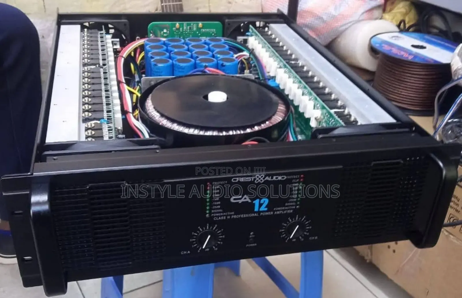 Ca12 Original Long Press Crest Audio Professional Powered Amplifier.