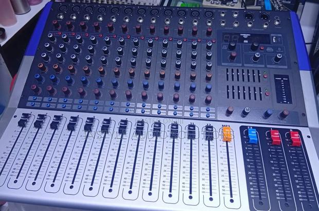 Pro 12 Channels Powered Amplifier With Usb and Bluetooth Enabled - thumbnail 2