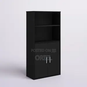 Credenza Cabinets: Wooden Filing Cabinet With Double Doors