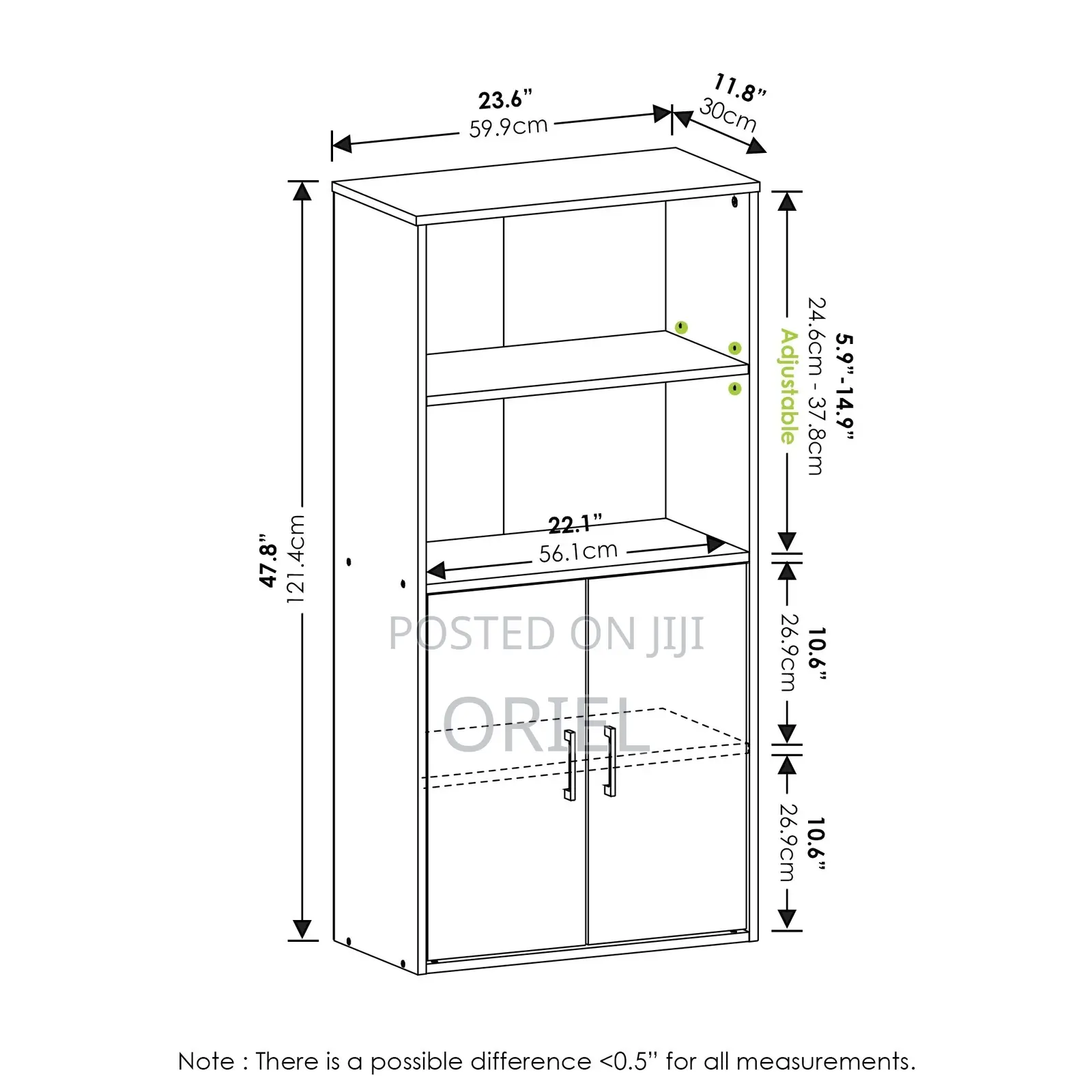 Credenza Cabinets: Wooden Filing Cabinet With Double Doors