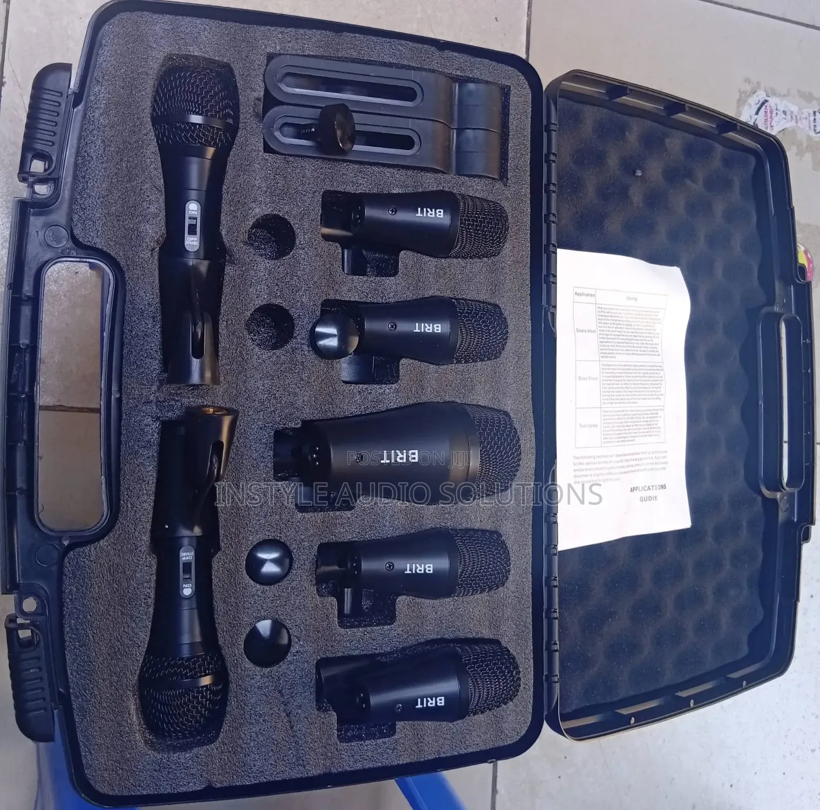 Drumkit 7 Pieces Microphones Kit Best Quality