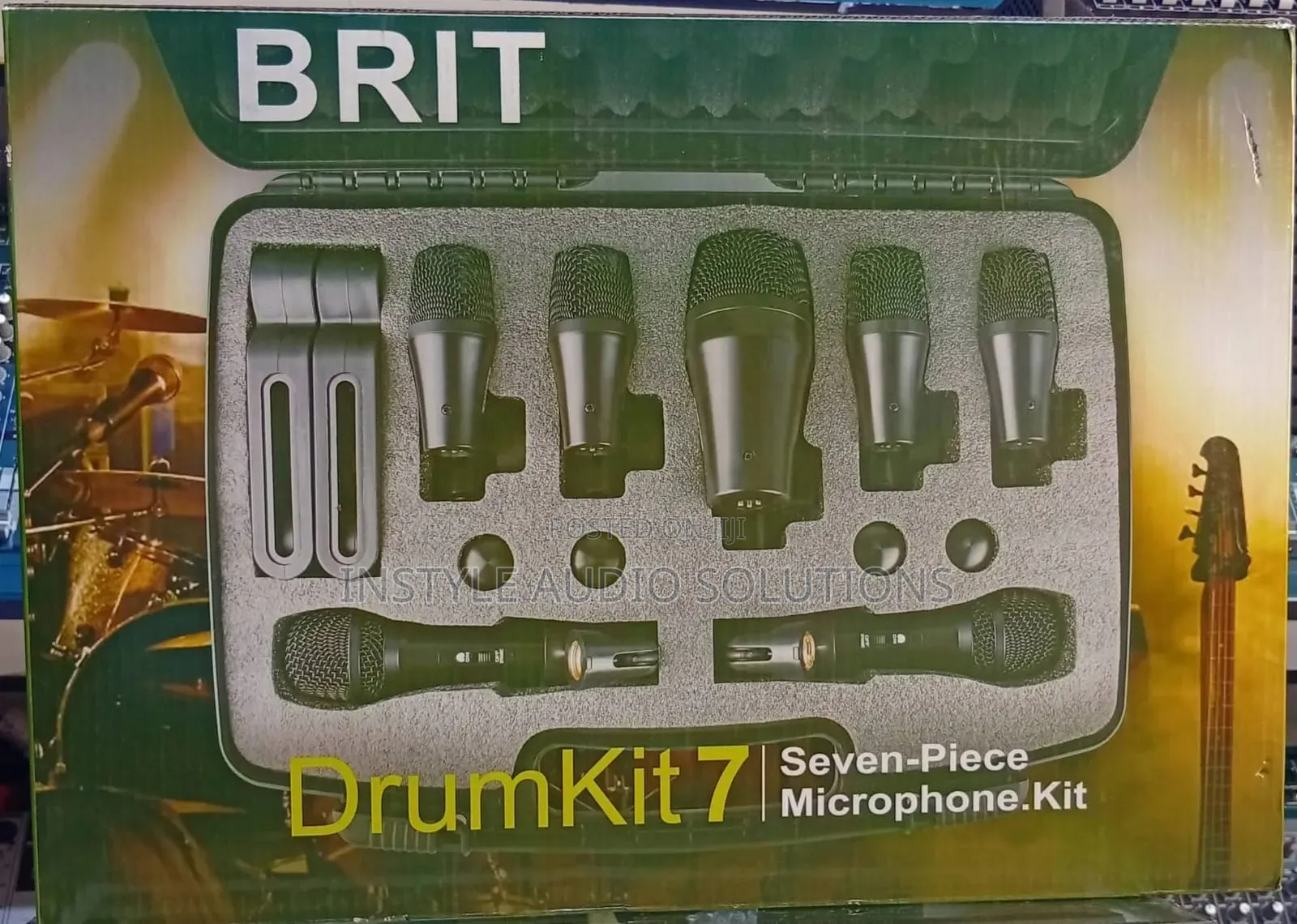 Drumkit 7 Pieces Microphones Kit Best Quality