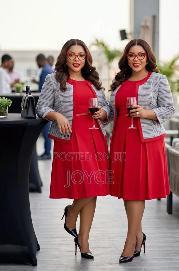2 Pc Official Box- Print Dress and Coat - thumbnail 2