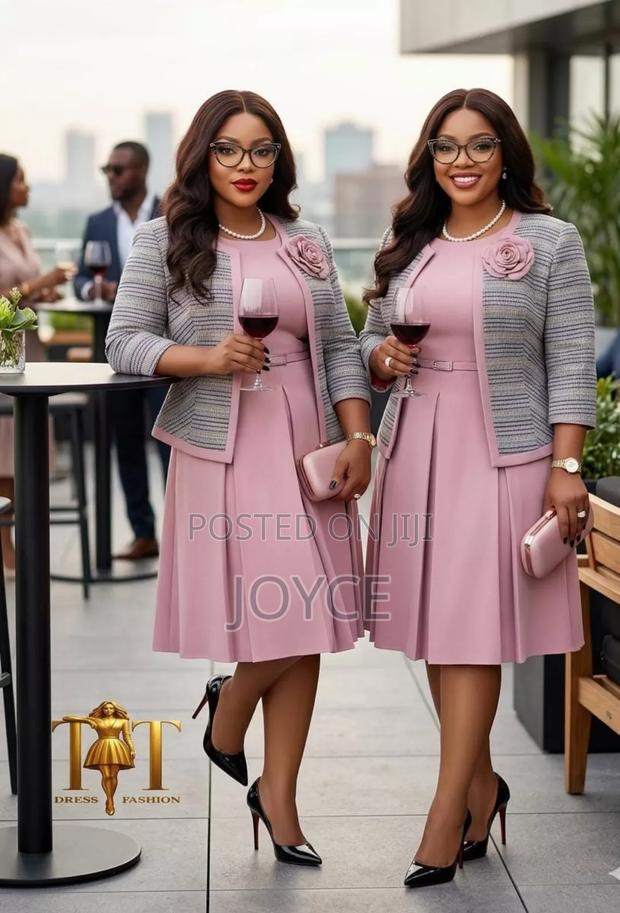 2 Pc Official Box- Print Dress and Coat - thumbnail 3