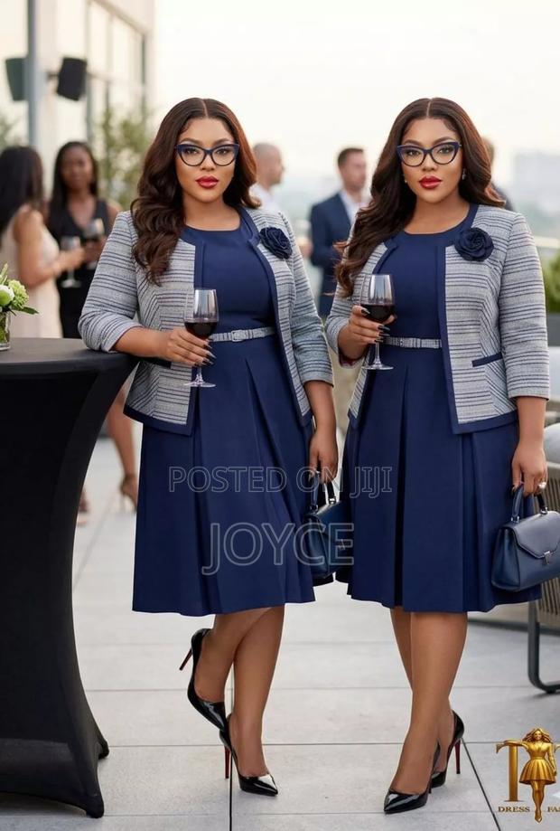 2 Pc Official Box- Print Dress and Coat - thumbnail 4