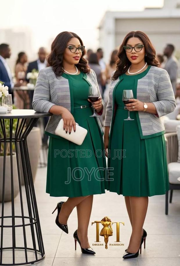 2 Pc Official Box- Print Dress and Coat - thumbnail 5