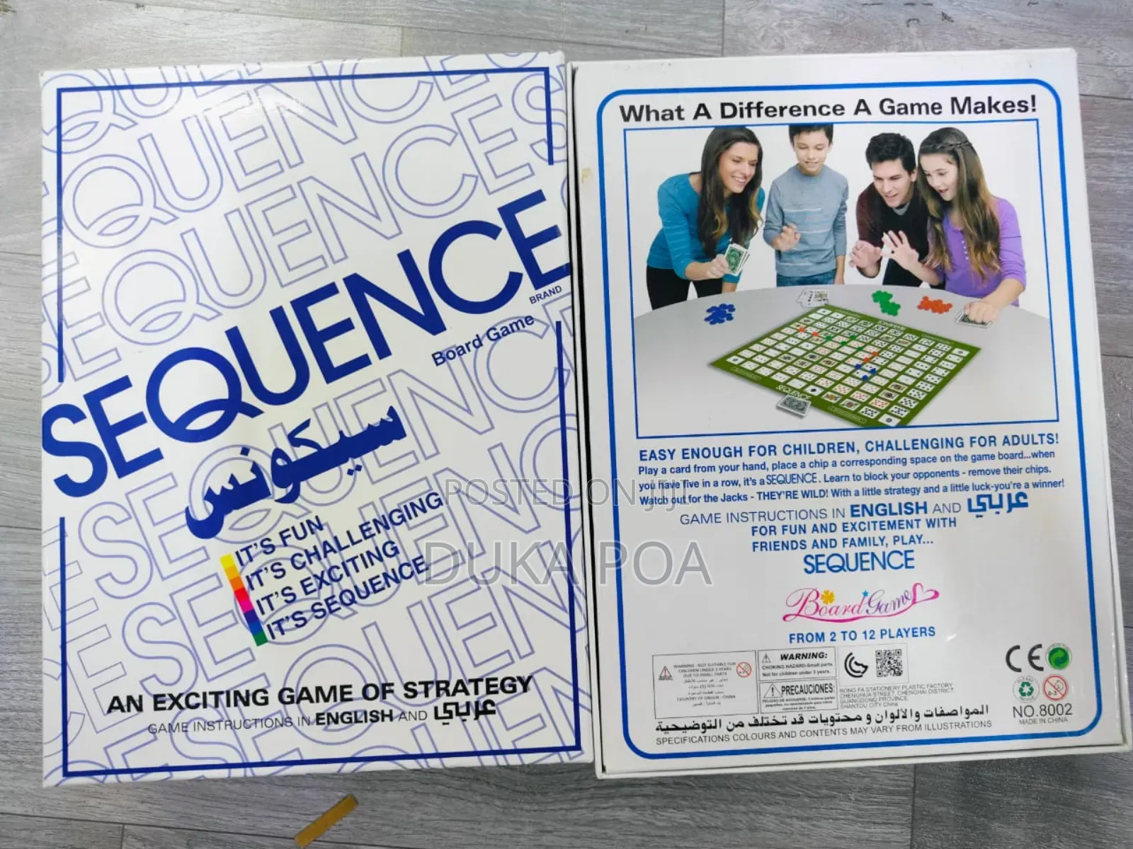 Sequence Board Game