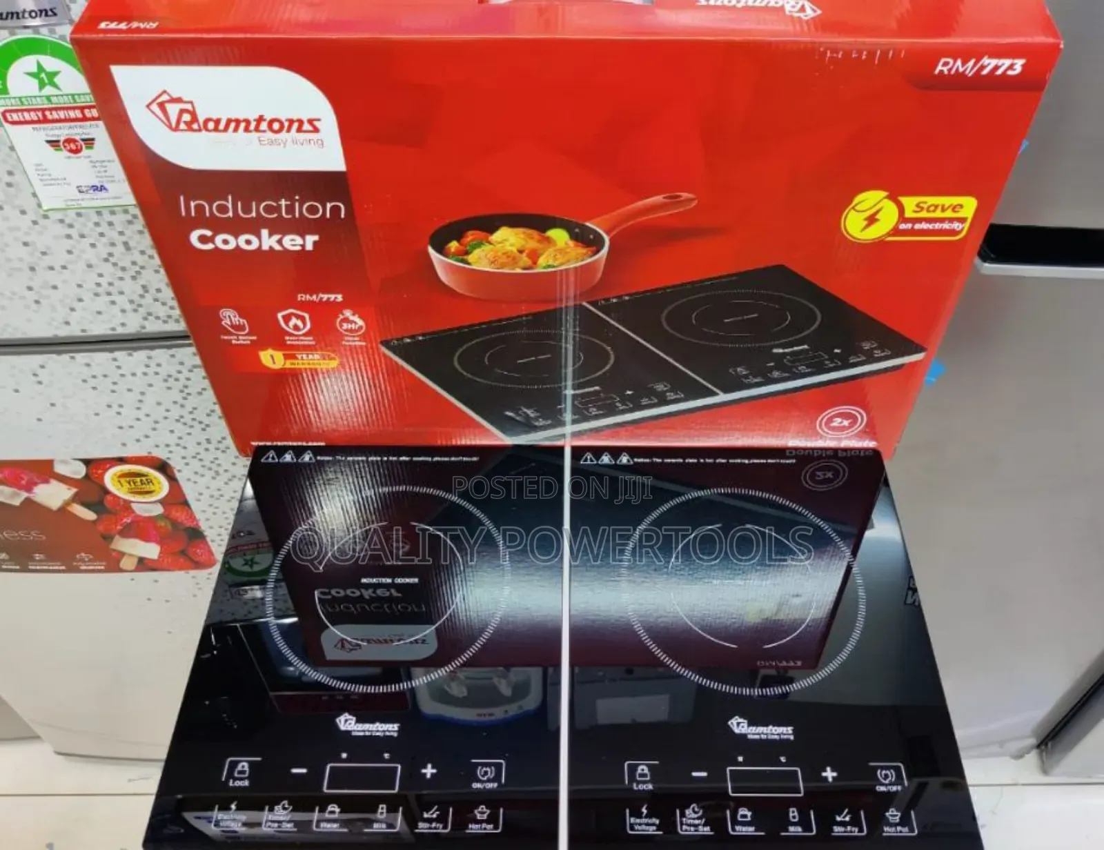 Ramtons Double Induction Cooker
