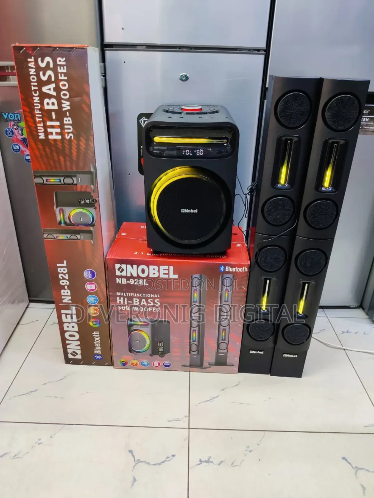 Nobel Nb928l 5.1 Woofer Nobel Sound