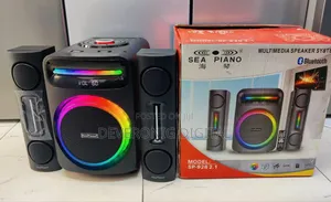 *Sea Piano 2.1 Woofer Sp928 Sound Bar