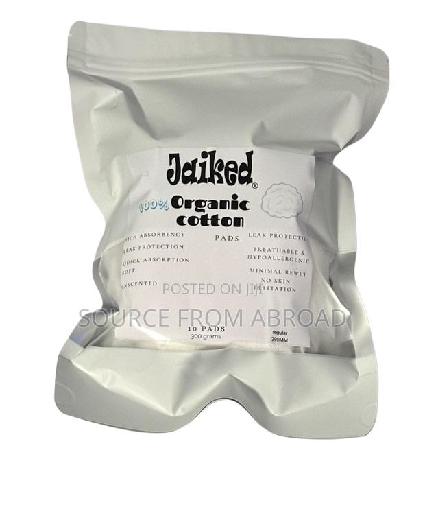 Jaiked Organic Cotton Pads With No Fragrances, Dyes or Chlorine