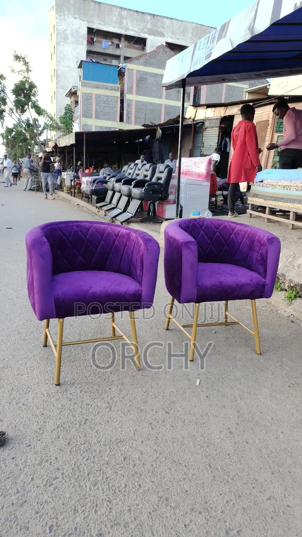 Purple Manicure Seat / Salon Seat - thumbnail 2