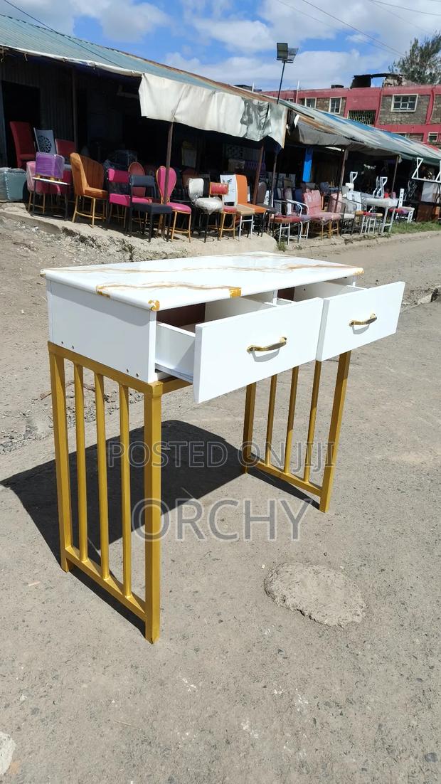 Twin Drawers Manicure Table/ Nail Table