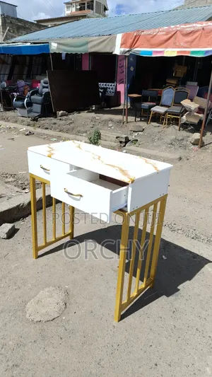 Twin Drawers Manicure Table/ Nail Table