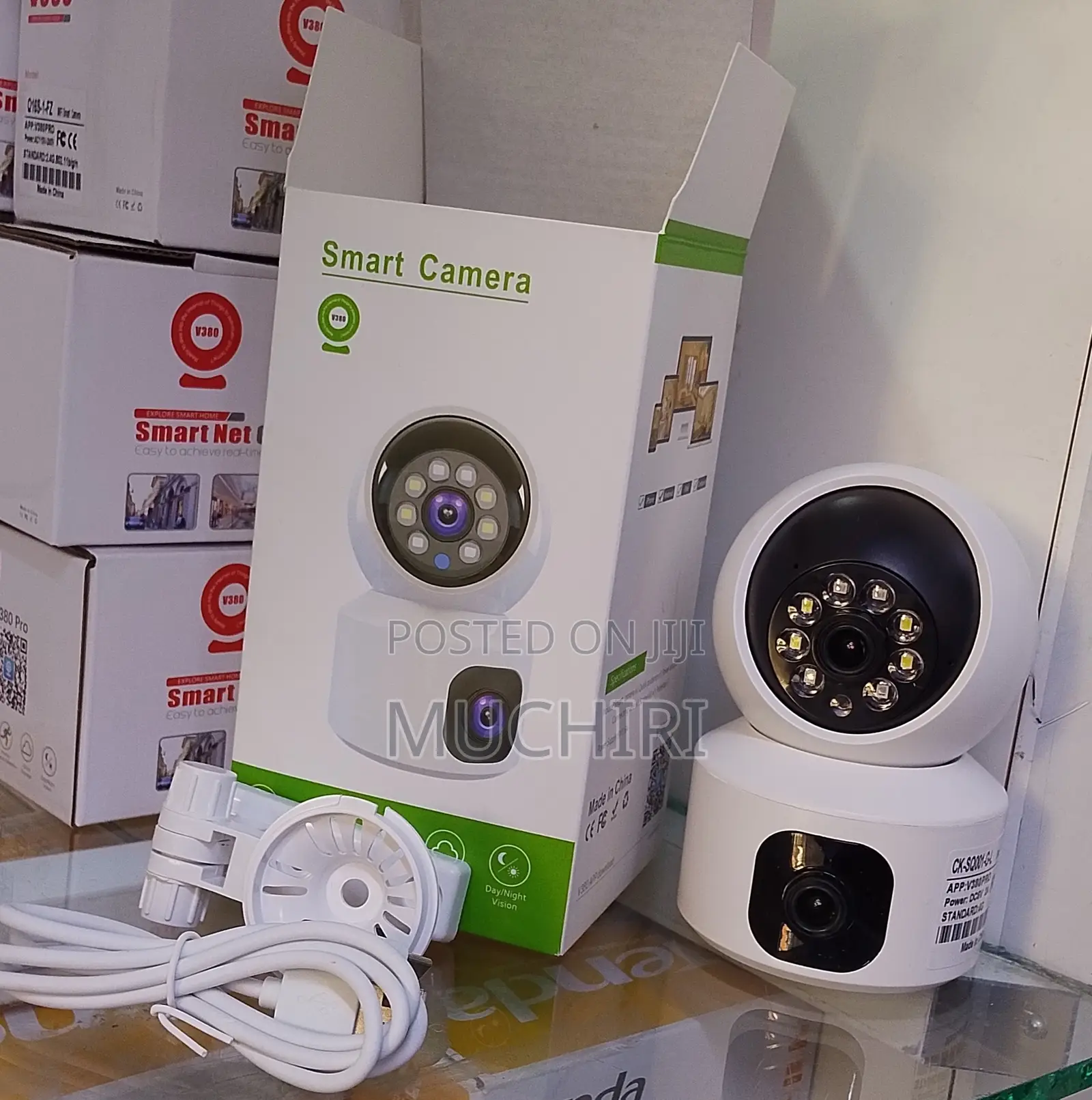 V380 Pro Indoor Baby Monitor Nanny Camera PTZ Wifi