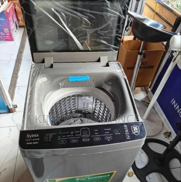 8kg Syinix Topload Full Automatic Washing Machine - main view