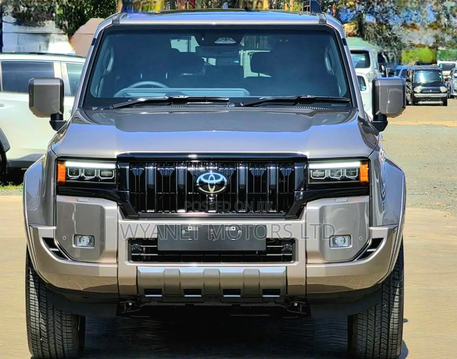 New Toyota Land Cruiser Prado 2.8 2025 Gray