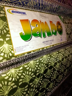 5x6x8 and 5x6x10 Bobmil Jambo High Density Mattresses + Free Delivery.