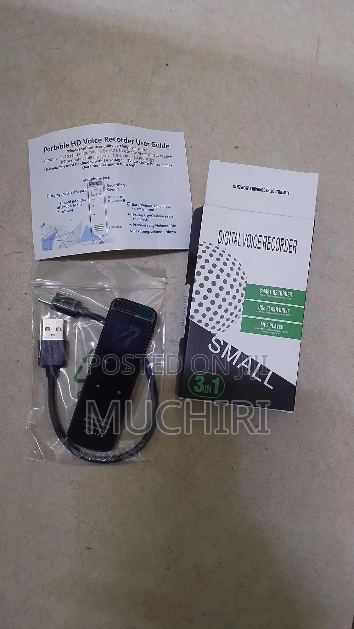 New Q55/32gb Digital Voice Recorder