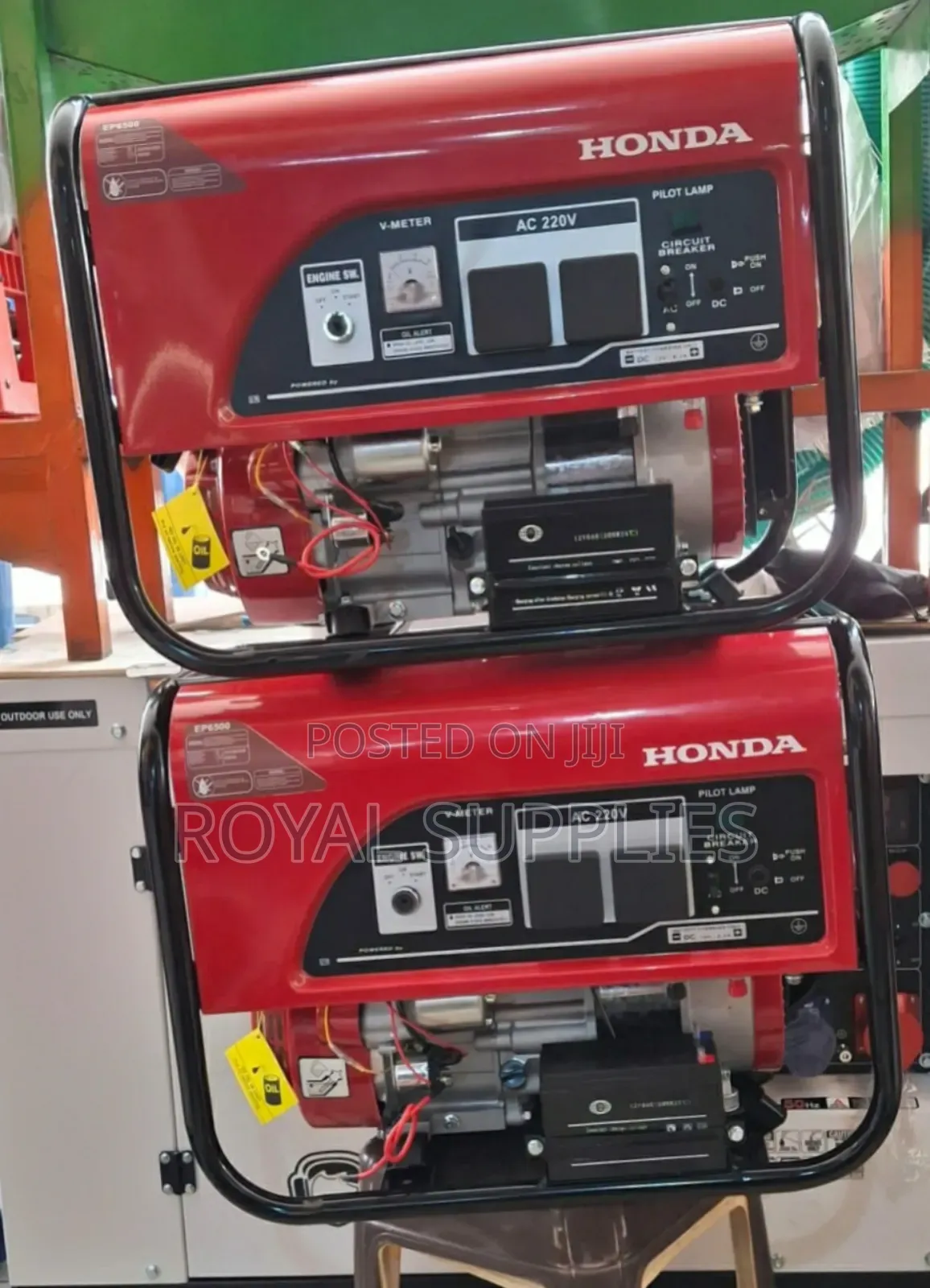 Honda 7.5kva Generator With Key Start